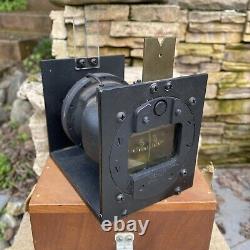WW2 US Army Air Force Lighted Wet Compass Type B-16 Indicator Gauge Instrument