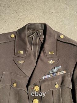 WW2 US Army Air Force Navigator Officer ETO Uniform EE932