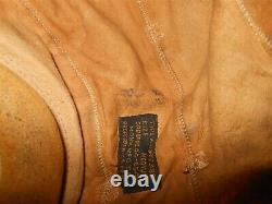WW2 US Army Air Force TYPE A-11 FLIGHT HELMET & EARHONES SUPERB