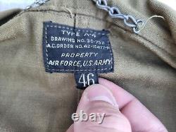 WW2 US Army Air Force Type A-4 Flight Suit Size 46 Excellent Conditions