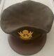WW2 US Army Air Force USAAF Flighter Officers Crusher Cap Hat