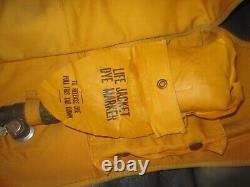 WW2 US Army Air Force USAAF Type B-5 Mae West Life Preserver WithDYE PACK UNUSED