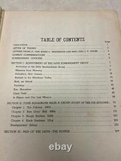 WW2 US Army Air Forces 345th Bomb Group Unit History
