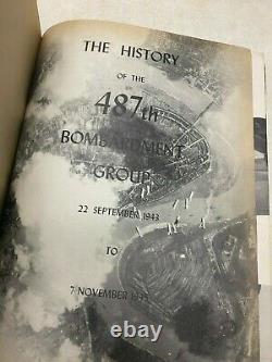 WW2 US Army Air Forces 487th Bomb Group Unit History