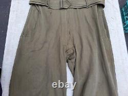 WW2 US Army Air Forces AN-S-31A Wool Summer Flight Suit Size 44M MFG Eaton Auto