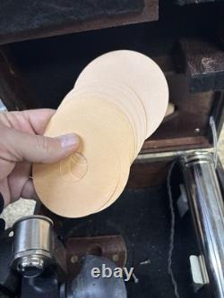 WW2 US Army Air Forces A-10a Aircraft Bubble Sextant w wood case. Mfg by Ansco