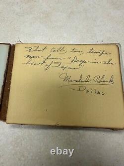 WW2 US Army Air Forces Chanute Field, Illinois Autograph Book