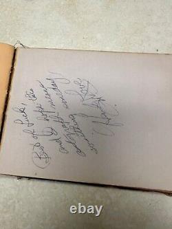 WW2 US Army Air Forces Chanute Field, Illinois Autograph Book