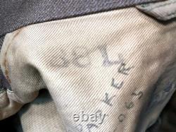 WW2 US Army Air Forces Ike Jacket Sergeant 5th Army Patch Named Uniform WWII BIN