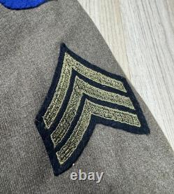 WW2 US Army Eisenhower Ike Jacket Tunic 36S 8th Air Corps with British Made Patch
