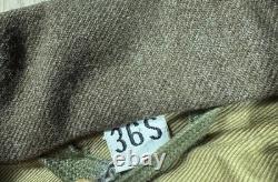 WW2 US Army Eisenhower Ike Jacket Tunic 36S 8th Air Corps with British Made Patch