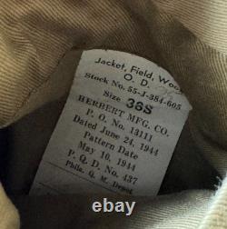 WW2 US Army Eisenhower Ike Jacket Tunic 36S 8th Air Corps with British Made Patch WW2 US Army Eisenhower Ike Jacket Tunic 36S 8th Air Corps with British Made Patch