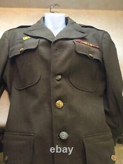 WW2 US Army FAR EAST AIR FORCE Full Uniform Asiatic Pacific Philippines Bars