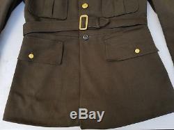 WW2 US Army Officer Tunic Senior Pilot Major 9th/12th Air Corps Size 41L Named