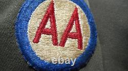 WW2 US Army Tunic Anti Air craft Command Tunic LT. Bars Sterling