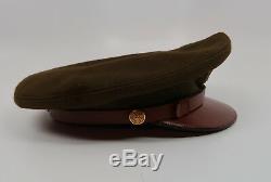 WW2 US Army military uniform dress jacket visor cap hat Officer Air Force Corp