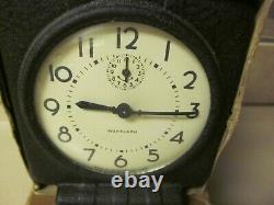 WW2 U. S. ARMY AIR CORPS WARALARM A ONE DAY ALARM CLOCK V/G CONDITION with BOX