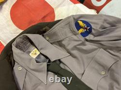 WW2 U. S. Army Air Force Uniform AF Patch Medal Wings Pilot Technical Observer