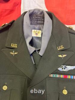 WW2 U. S. Army Air Force Uniform AF Patch Medal Wings Pilot Technical Observer