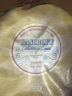 WW2 U. S. Army Air Force Uniform Hat Cap Patch Medal Wings Pilot Aviator Glasses