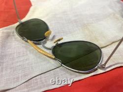 WW2 U. S. Army Air Force Uniform Hat Cap Patch Medal Wings Pilot Aviator Glasses