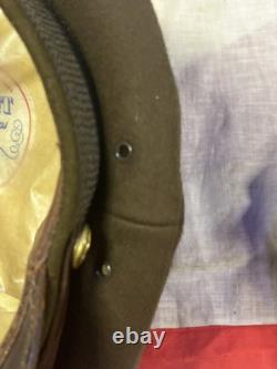 WW2 U. S. Army Air Force Uniform Hat Cap Patch Medal Wings Pilot Aviator Glasses