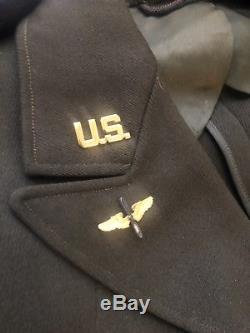 WW2 Us Army Air Force 15th Group Amazing Named Grouping Great Condition