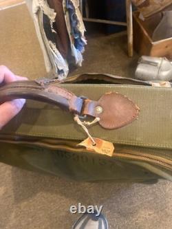 WW2 WWII ARMY AIR FORCE OFFICERS BAG, Personalized m/sgt