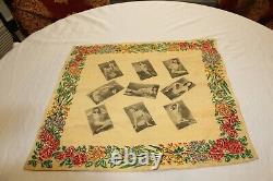 WW2 WWII Military Handkerchief/Hankie-Army-Air Force-Nude Pictures-Original silk