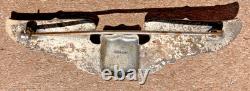 WW2 WWII Military USAAF US Army Air Force Sterling Silver 3' Pilots Wings
