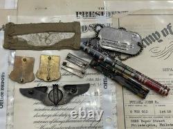 WW2 WWII USAAF US Army Air Force 458th BG Bombadier Document Group JR Butler