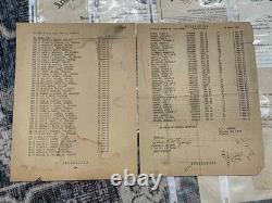 WW2 WWII USAAF US Army Air Force 458th BG Bombadier Document Group JR Butler