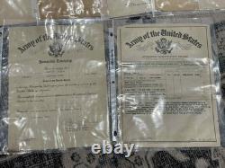 WW2 WWII USAAF US Army Air Force 458th BG Bombadier Document Group JR Butler