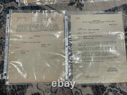 WW2 WWII USAAF US Army Air Force 458th BG Bombadier Document Group JR Butler