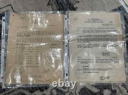 WW2 WWII USAAF US Army Air Force 458th BG Bombadier Document Group JR Butler