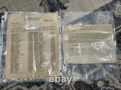 WW2 WWII USAAF US Army Air Force 458th BG Bombadier Document Group JR Butler
