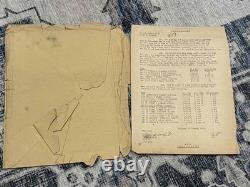 WW2 WWII USAAF US Army Air Force 458th BG Bombadier Document Group JR Butler