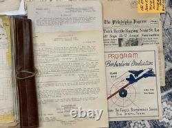 WW2 WWII USAAF US Army Air Force 458th BG Bombadier Document Group JR Butler