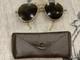 WW2 WWII USAAF US Army Air Force Pilot / Aviator Sunglasses Green Lenses + Pouch