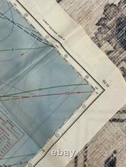 WW2 WWII US Army Air Force Silk Pilot Escape Map 1943 Kanazawa & Sendai JAPAN