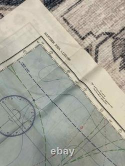 WW2 WWII US Army Air Force Silk Pilot Escape Map 1943 Kanazawa & Sendai JAPAN