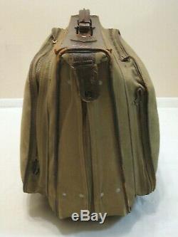 WW2 WWII U. S. Army Air Forces B-4 Officer's Suitcase Excellent Condition USAAF