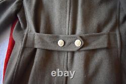 WW2 WWll US Army Air Force Long Wool Overcoat Trench Coat Winter Dress 40R 40 R