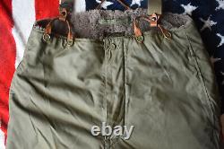 WW2 WWll US Army Air Force Type A-10 Alpaca Wool Pants Trousers 42 Suspenders