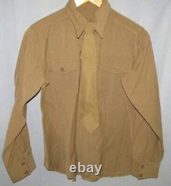 WW2 Women's Army Air Corp Officer's Uniform-Jacket/Shirt/Tie/Skirt/Cap-Named