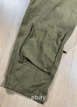 WW2 era US Army Air Corps Force Type A-4 Flight Suit Coveralls with Belt