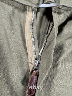 WW2 era US Army Air Corps Force Type A-4 Flight Suit Coveralls with Belt