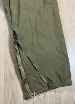 WW2 era US Army Air Corps Force Type A-4 Flight Suit Coveralls with Belt