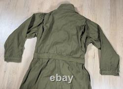 WW2 era US Army Air Corps Force Type A-4 Flight Suit Coveralls with Belt