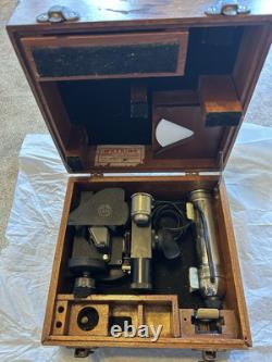 WW2 vintage Army Air Corps/USAF A-10 aerial sextant. Agfa Ansco